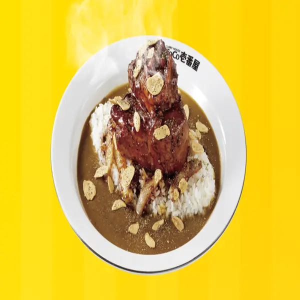 ホロ肉ドカンとガーリック&ペッパーカレー